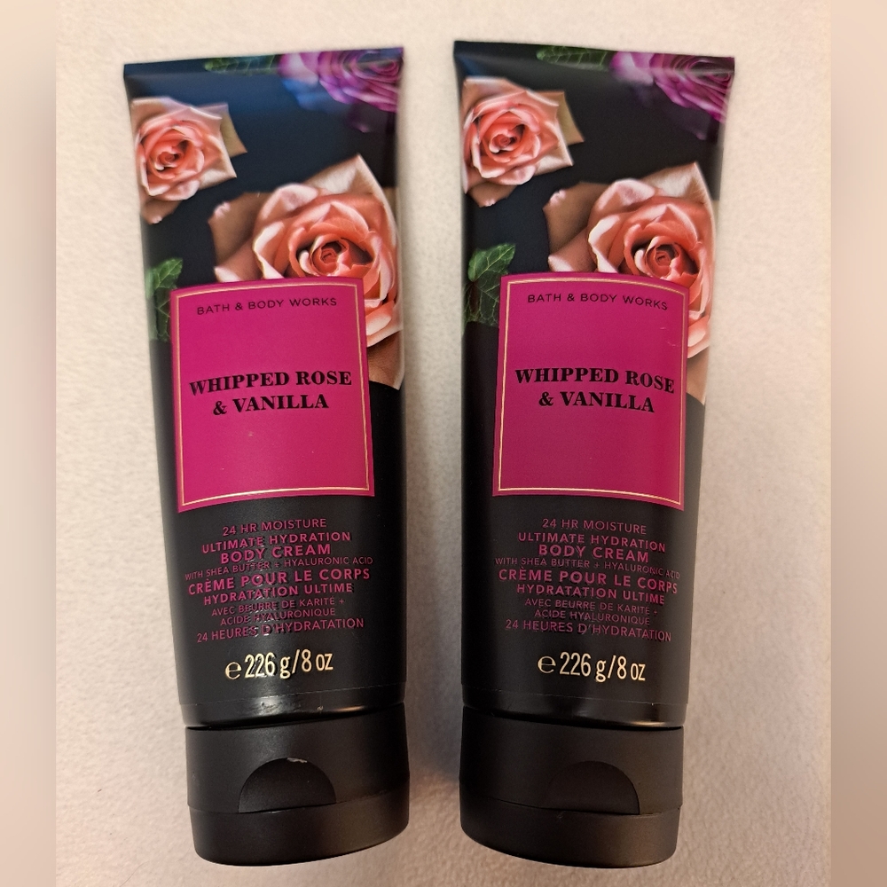 Bath & Body Works Whipped Rose & Vanilla body cream